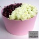 Sweet box коробка с розами и черешней №55